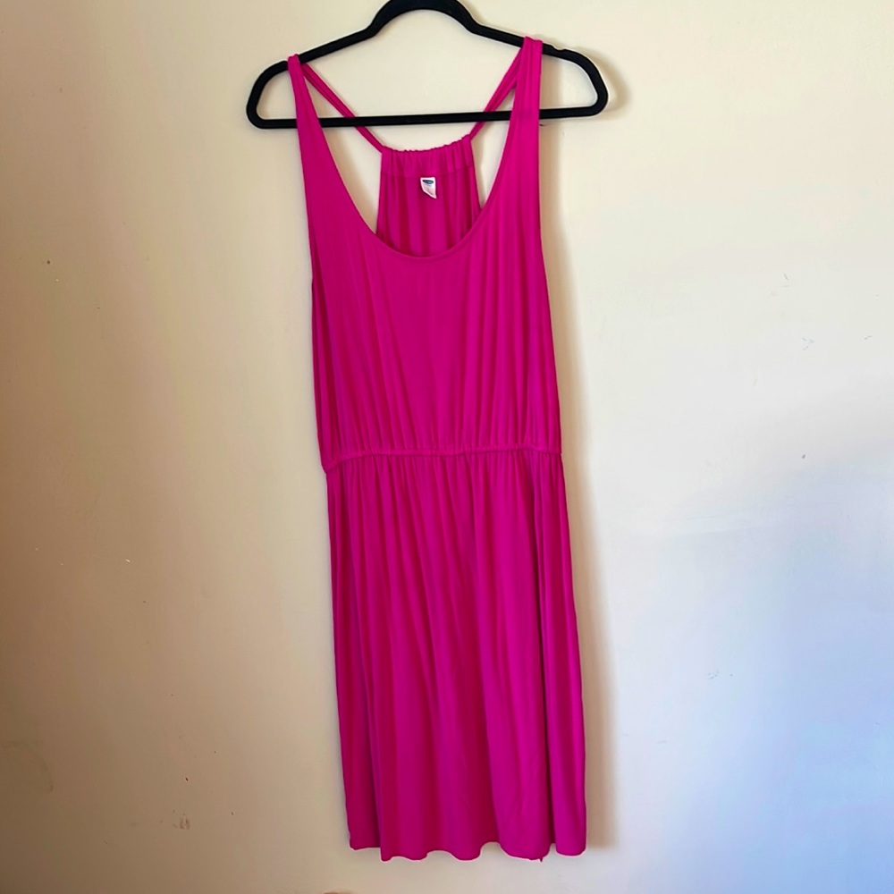 Pink summer dress from Old Navy